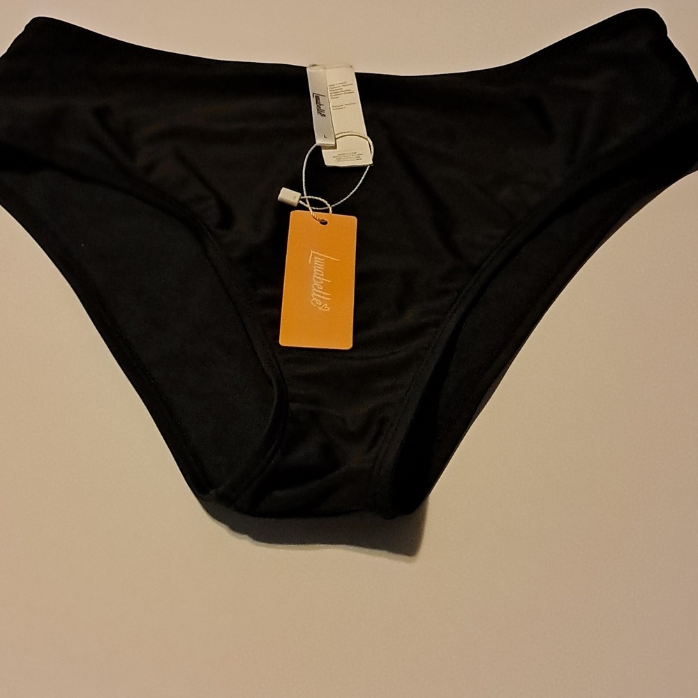 Lunabelle Thigh  High Bikini Bottom NWT  Size L